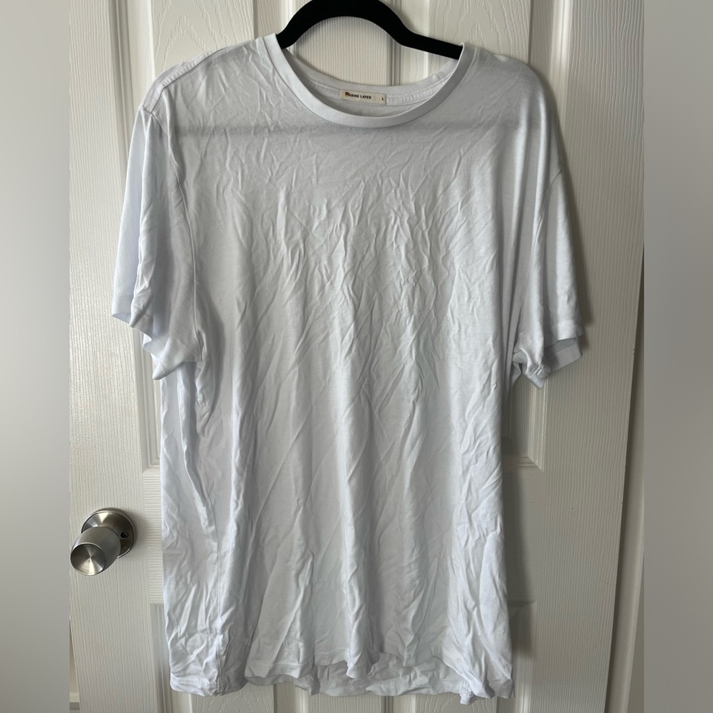 Marine Layer Classic White T-Shirt